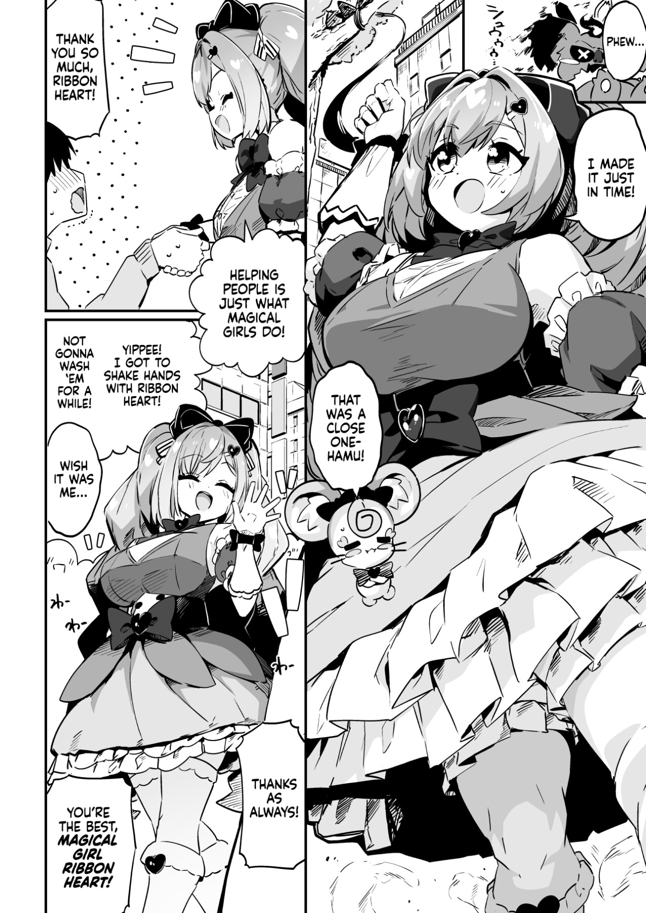 Hentai Manga Comic-Healing (Breaking) a Magical Girl - Only Oji-san Can Cure Her Wounds!-Read-3